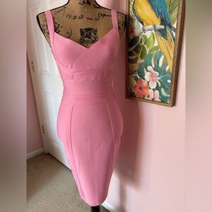 Pink Bandage Dress